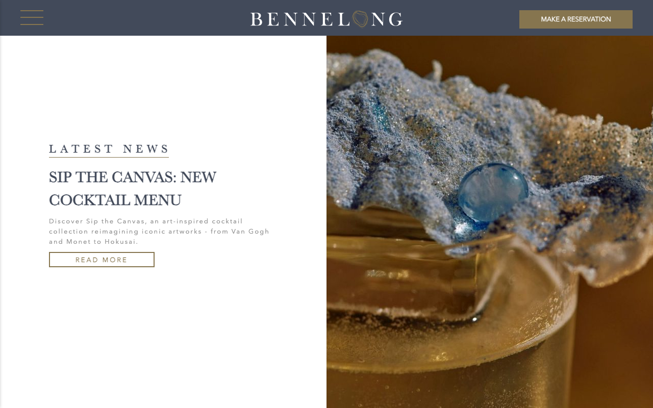 Bennelong website preview