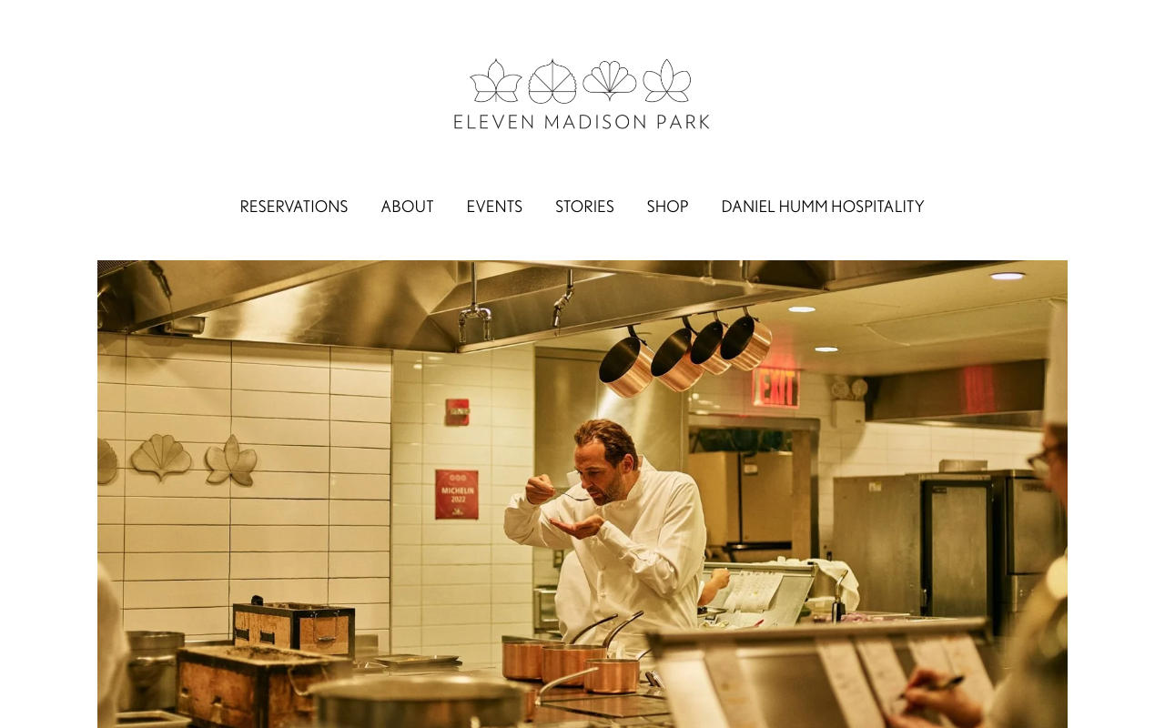 Eleven Madison Park website preview