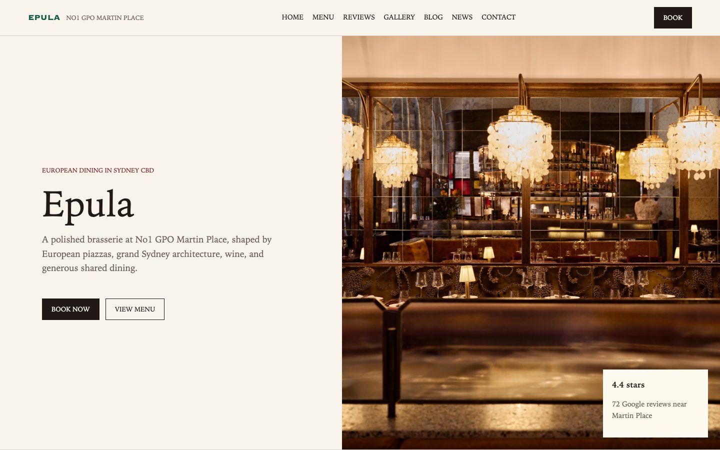 Epula website preview