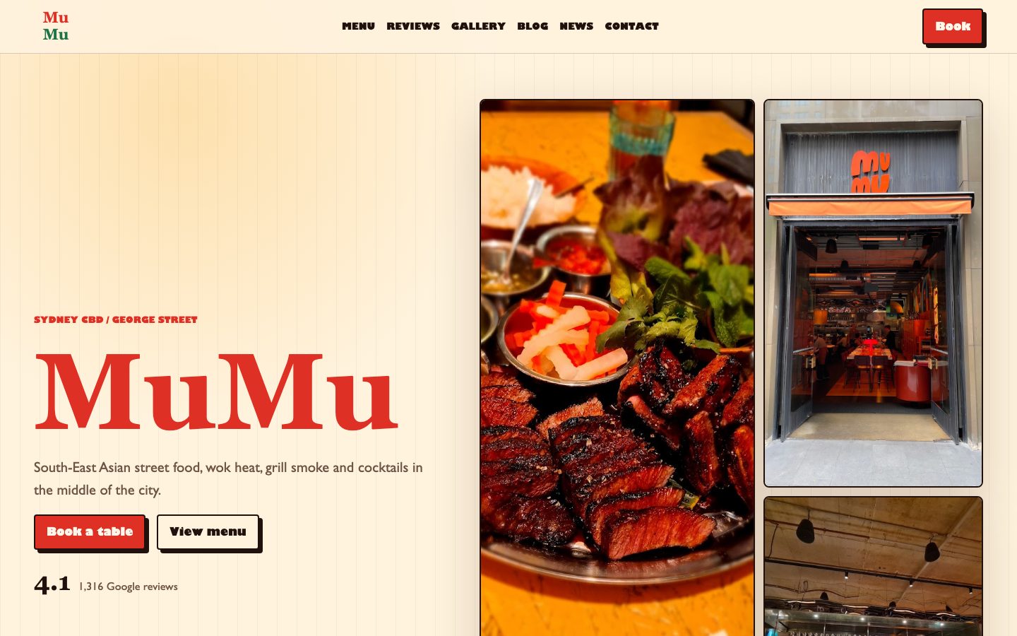 MuMu website preview
