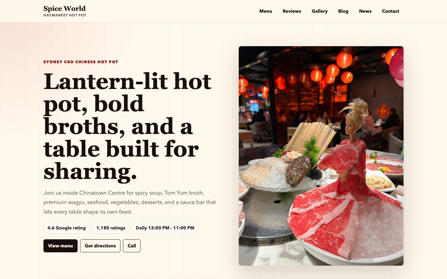 Spice World website preview
